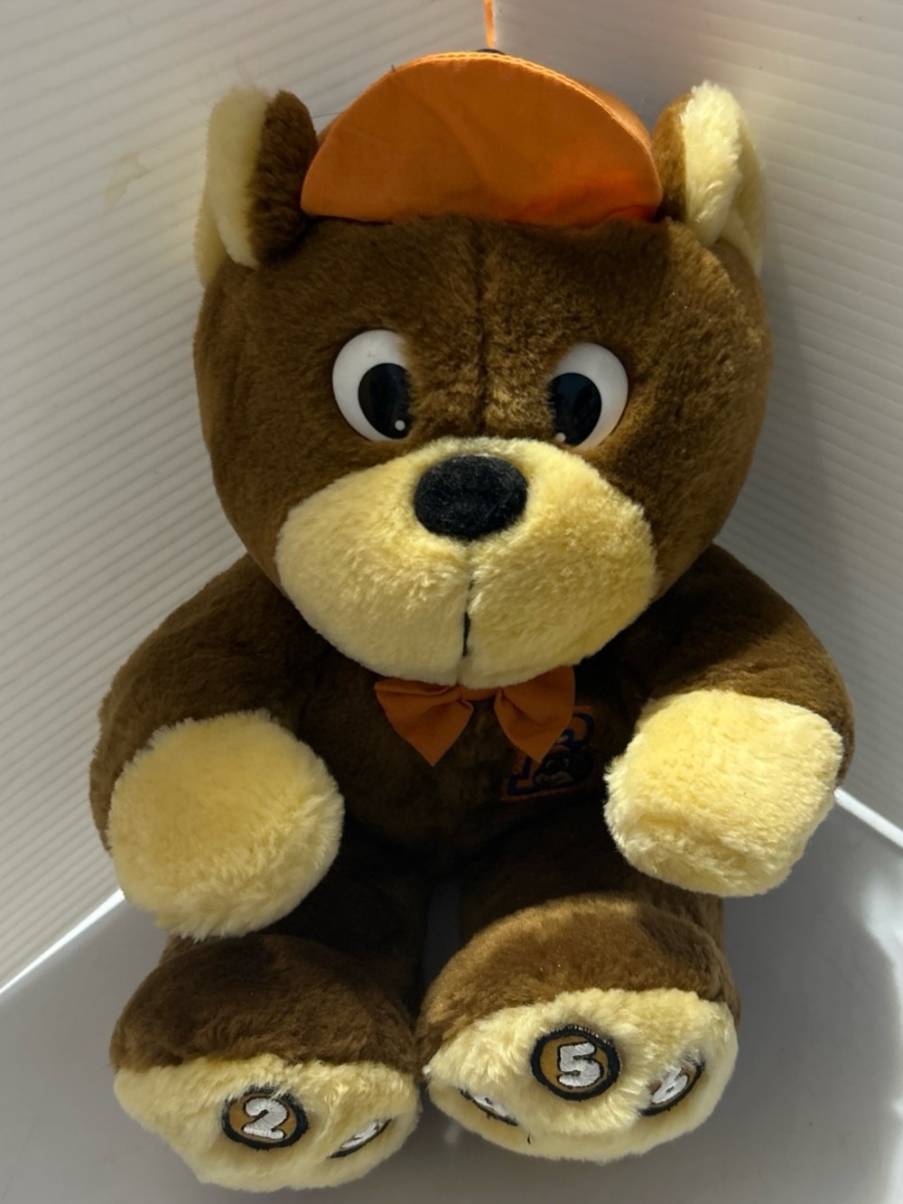 Vintage Story Telling Baby Bear Plush General Creations 1999